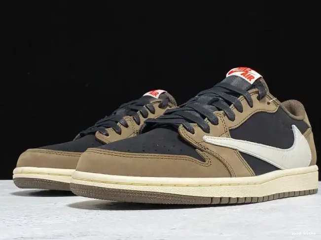 Cheap CQ4277-001 SP OG x Low Scott Jordan Mocha Air Travis 1 Dark 0620